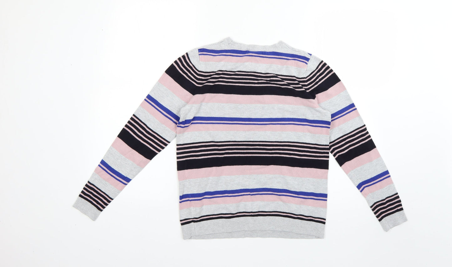 Dorothy Perkins Womens Multicoloured Striped  Pullover Jumper Size 12