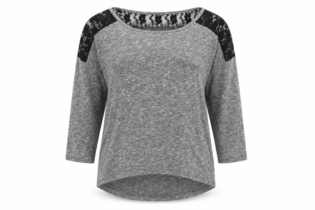 Peacocks Womens Grey   Pullover Jumper Size 20