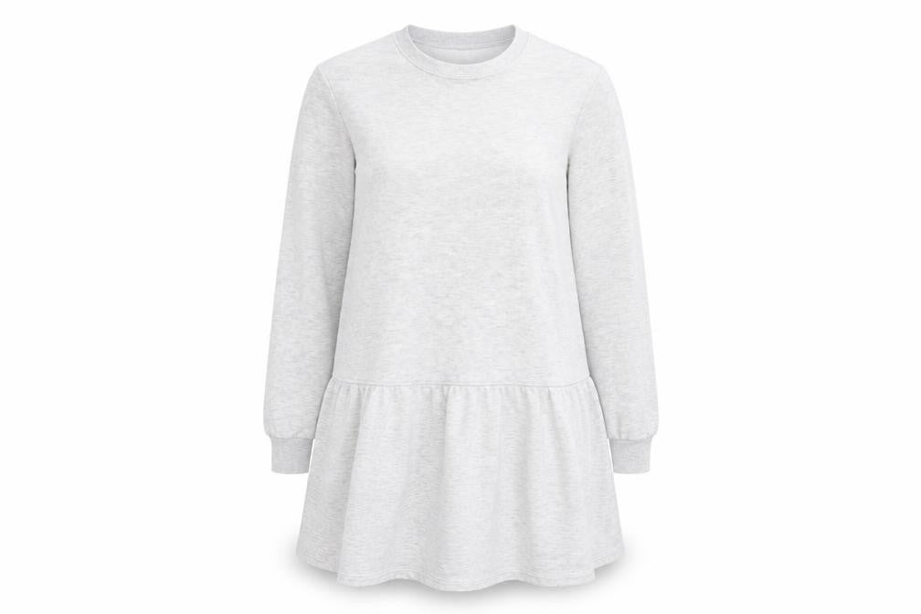 H&M Womens Grey   Jumper Dress  Size XS