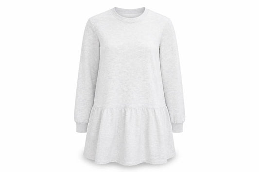 H&M Womens Grey   Jumper Dress  Size XS