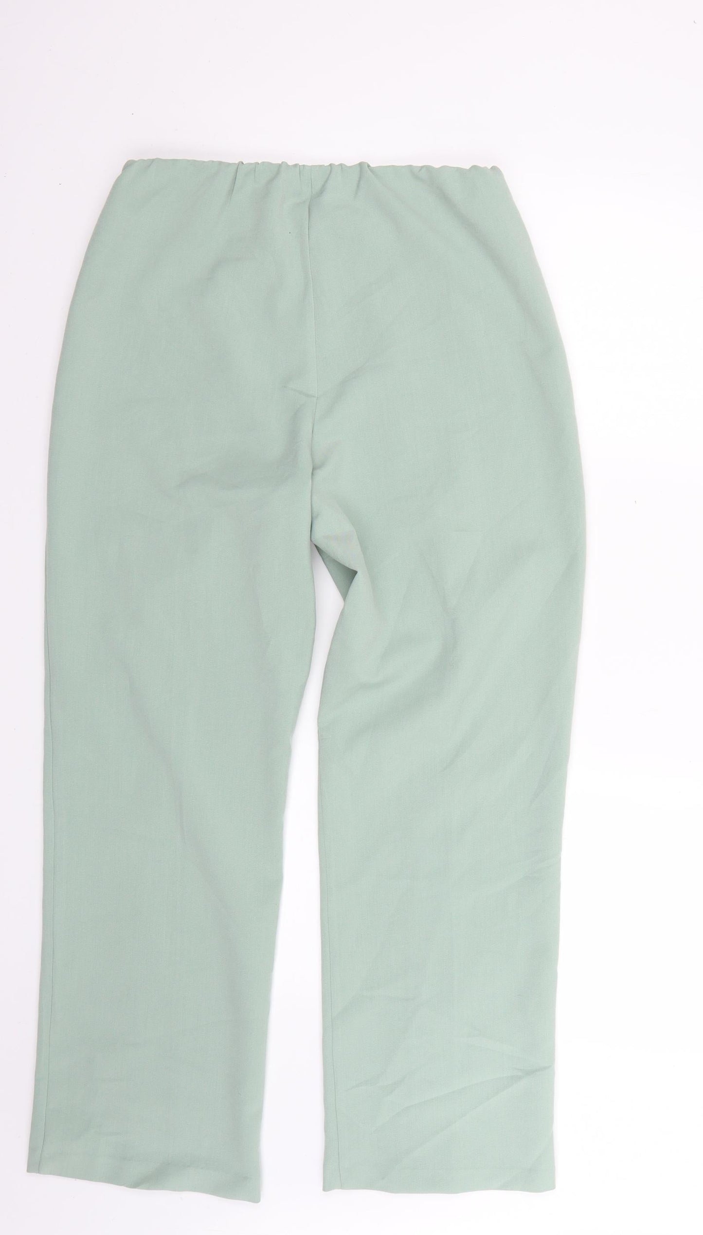 emma Womens Green   Trousers  Size 12 L27 in