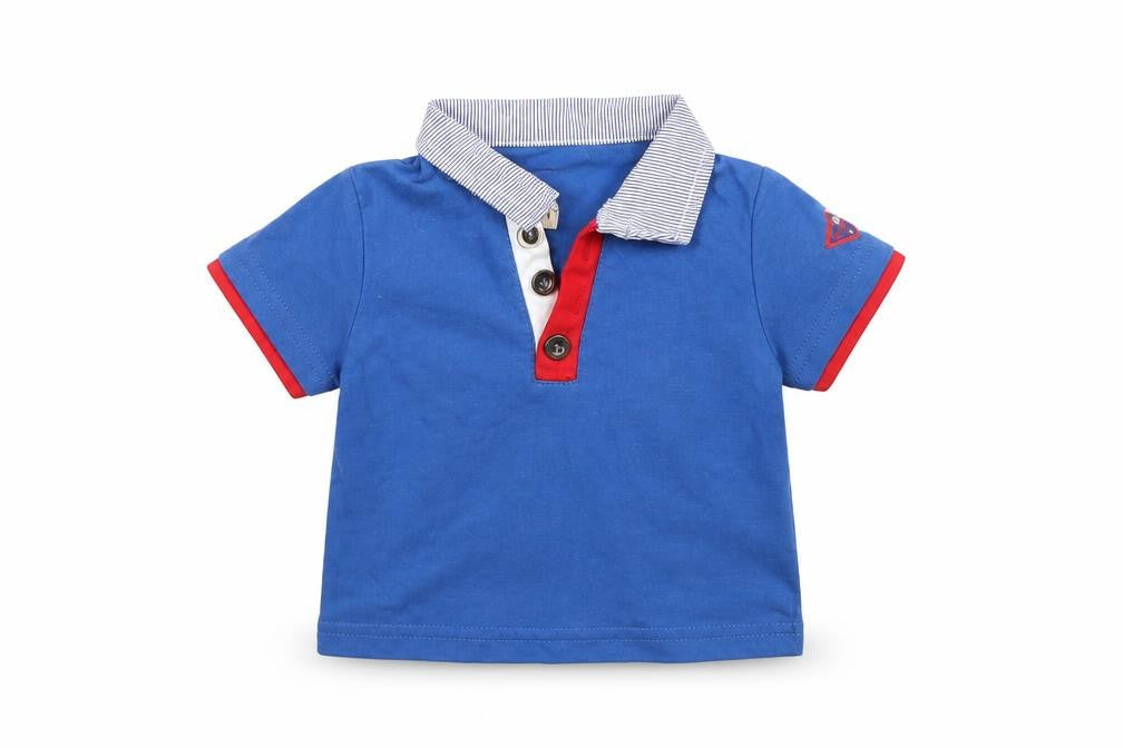 Lee Cooper Baby Blue   Basic Polo Size 3-6 Months