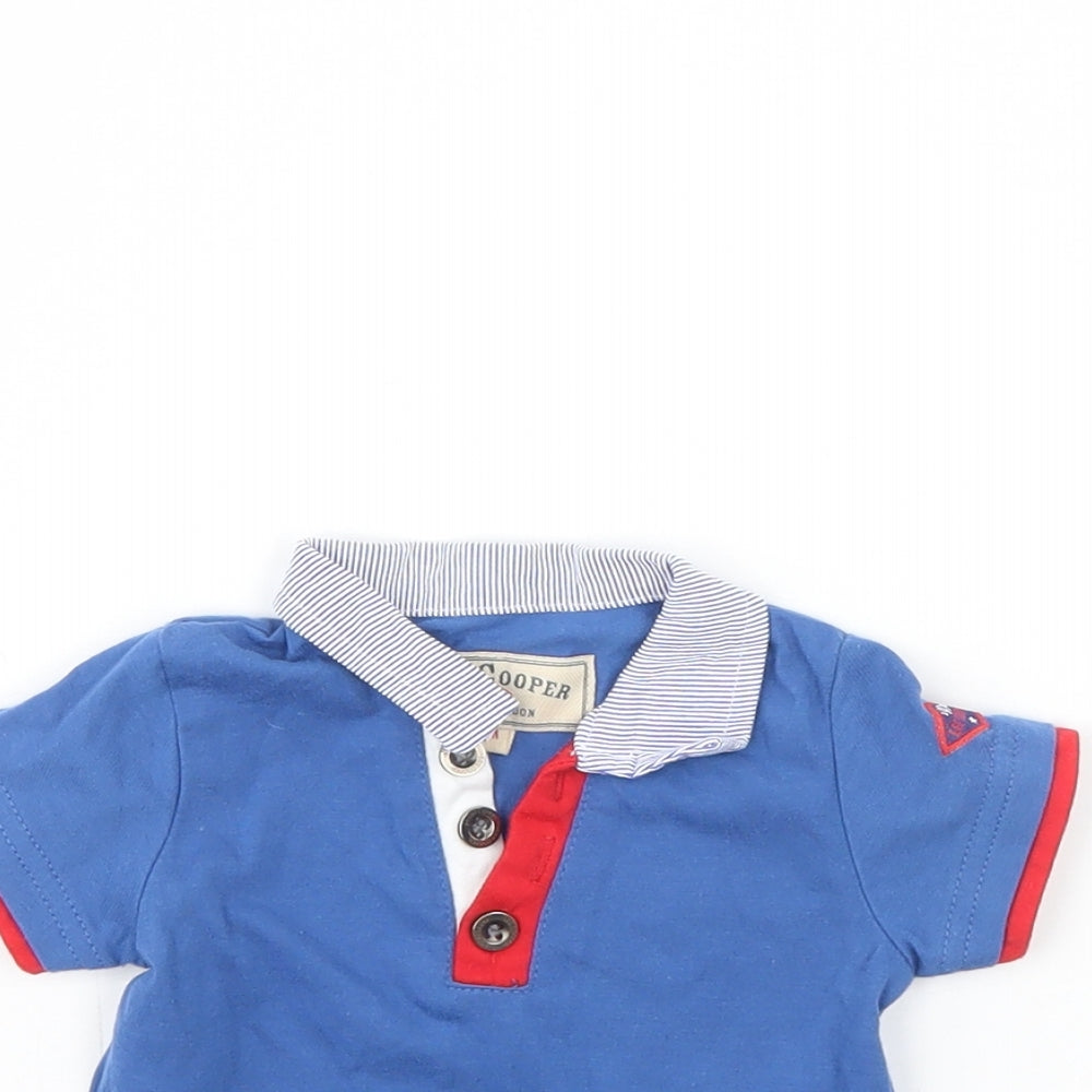 Lee Cooper Baby Blue   Basic Polo Size 3-6 Months
