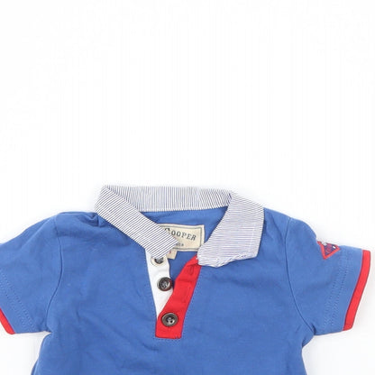 Lee Cooper Baby Blue   Basic Polo Size 3-6 Months