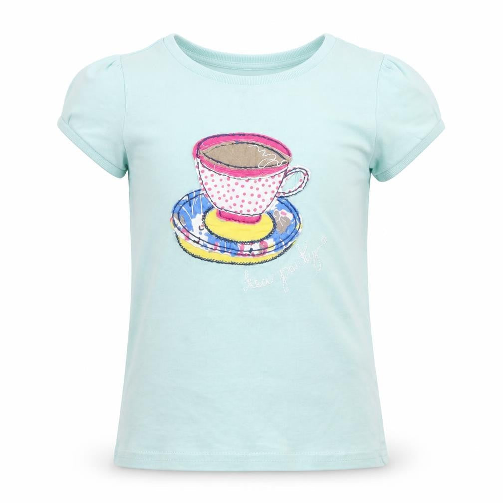 Gap  Girls Green   Basic T-Shirt Size 5 Years