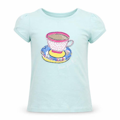 Gap  Girls Green   Basic T-Shirt Size 5 Years
