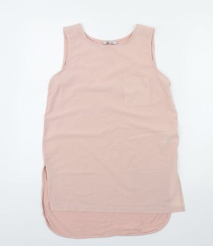 Peacocks Womens Pink   Basic Tank Size 10