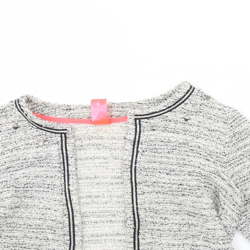 NEXT Womens Black Herringbone  Jacket  Size 12