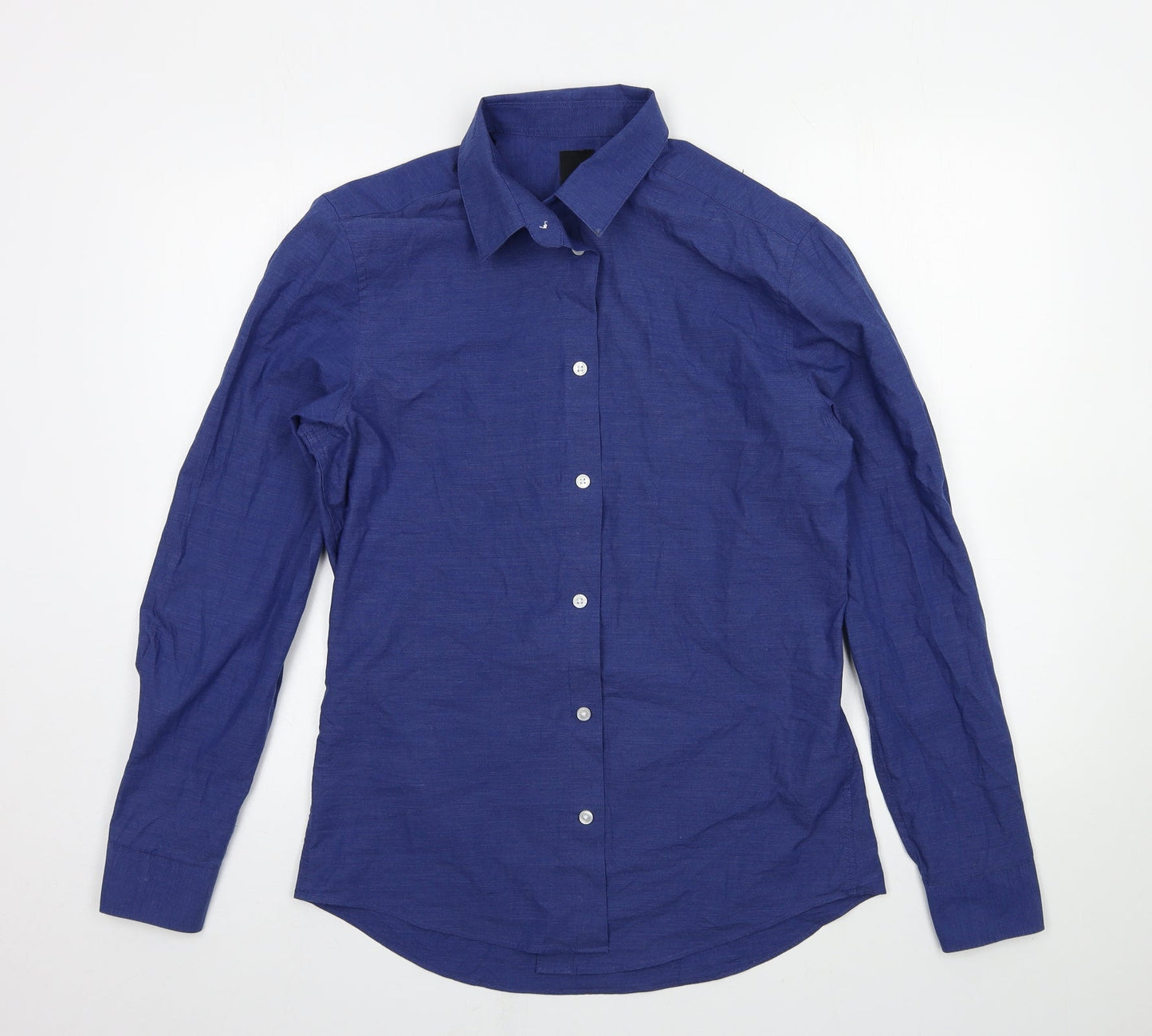 H&M Mens Black    Button-Up Size M