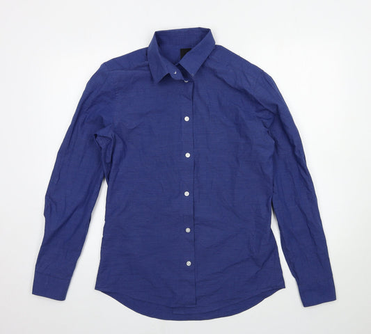 H&M Mens Black    Button-Up Size M