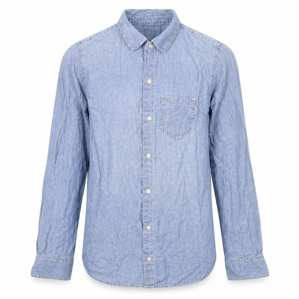 Gap Mens Blue  Denim  Button-Up Size XS