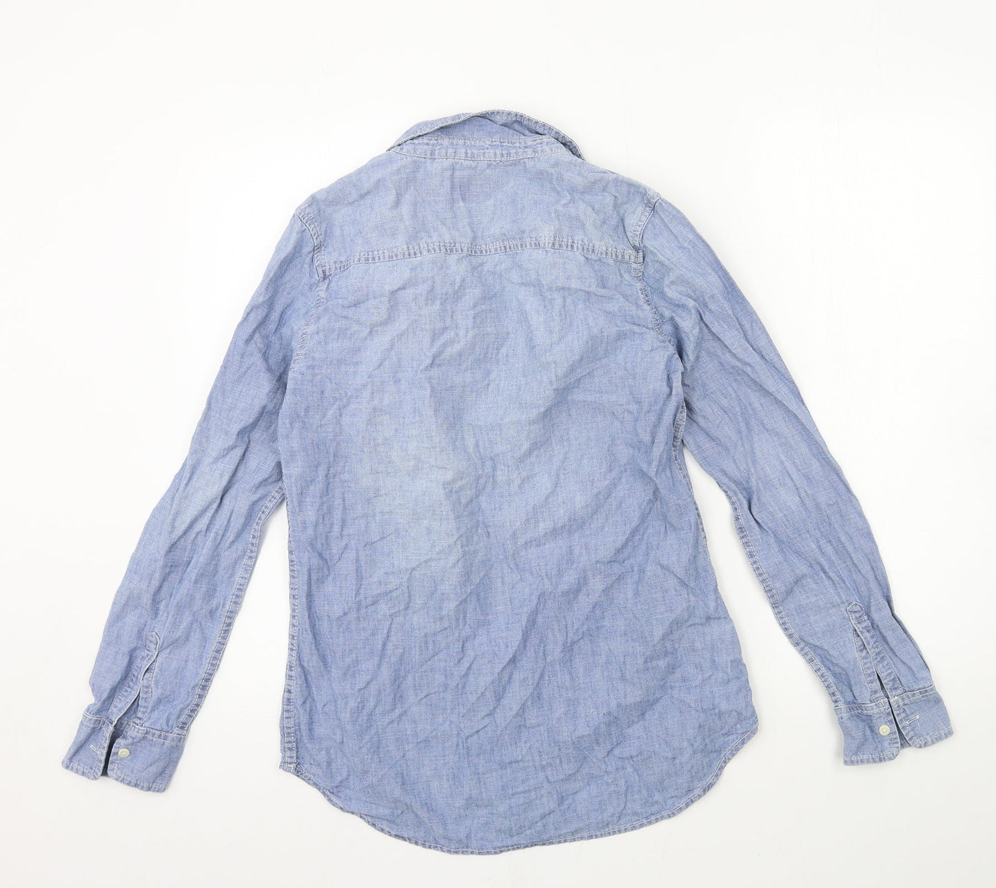 Gap Mens Blue  Denim  Button-Up Size XS