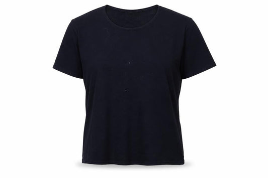 Goya Womens Blue  Jersey Basic T-Shirt Size M