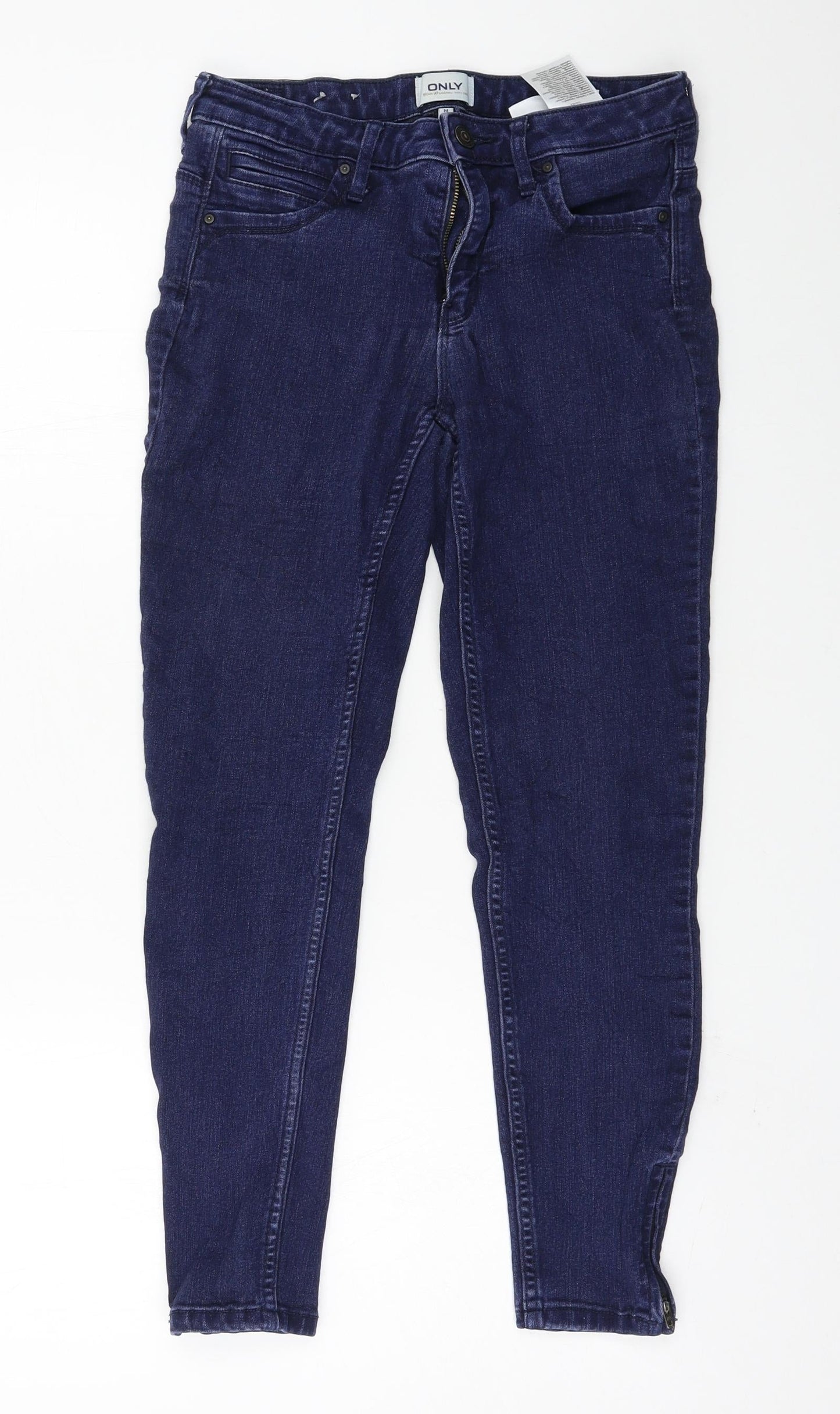 Only Womens Blue  Denim Skinny Jeans Size M L24 in