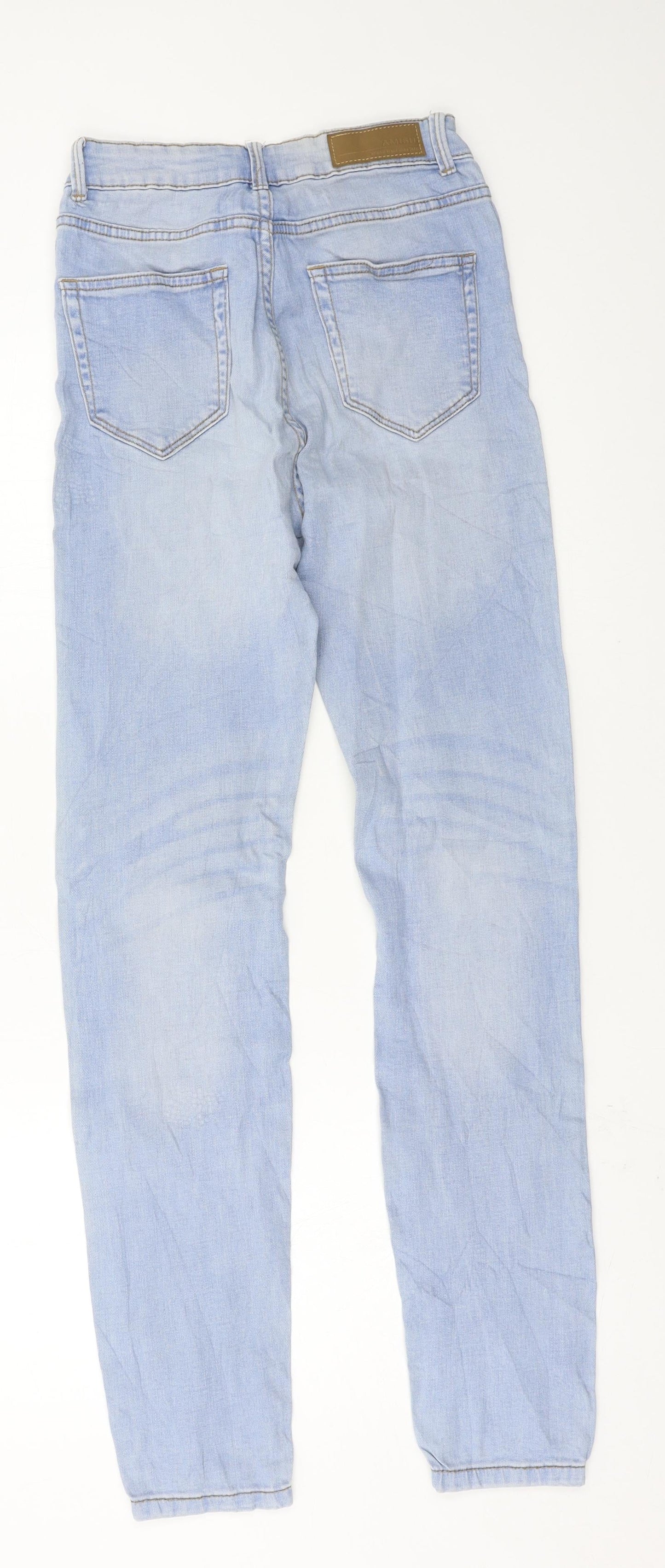 Amisu Womens Blue  Denim Skinny Jeans Size 27 in L28 in