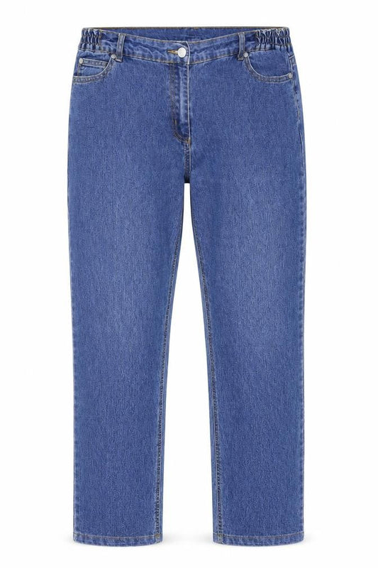 Cellbes Womens Blue  Denim Straight Jeans Size 36 in L26 in