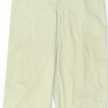 Preworn Womens Green   Trousers  Size 28 in L28 in
