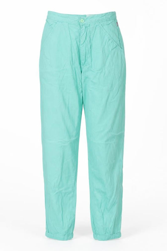 Carl Cry Womens Blue   Chino Trousers Size 24 in L29 in
