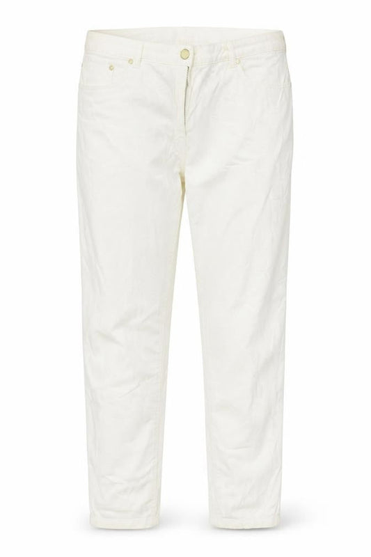 H&M Womens Ivory  Denim Skinny Jeans Size 14 L26 in
