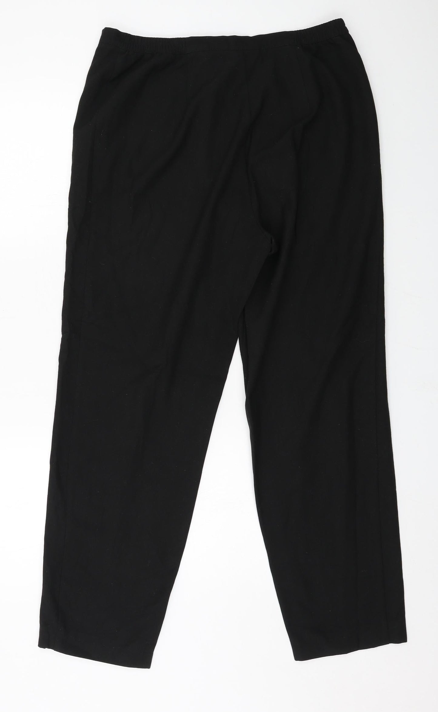 Debenhams Womens Black   Trousers  Size 14 L28 in