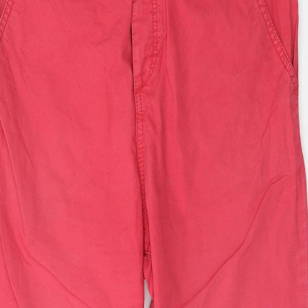 Divided Womens Pink   Chino Trousers Size 10 L26 in