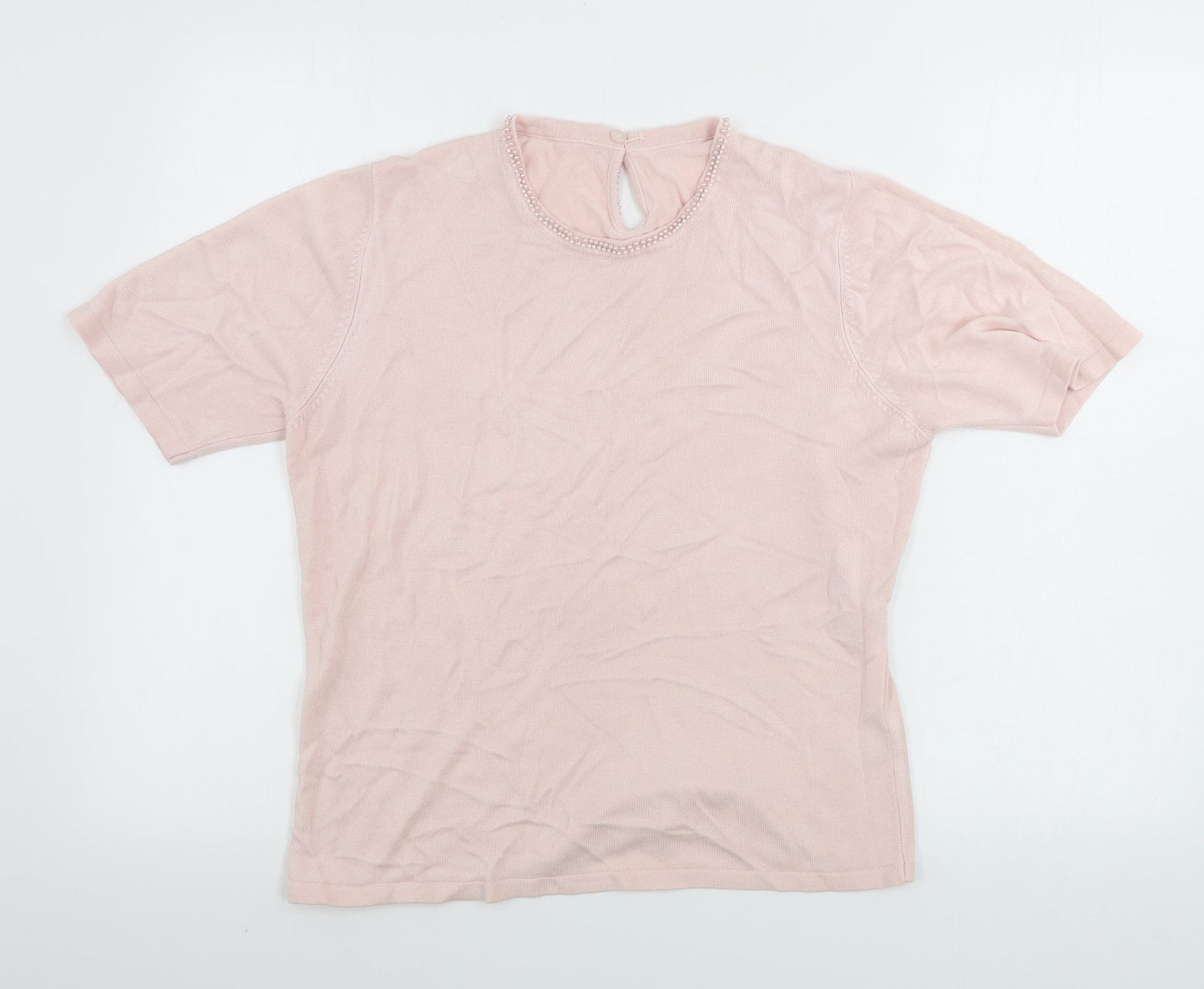 Marks and Spencer  Womens Pink   Pullover Jumper Size 14
