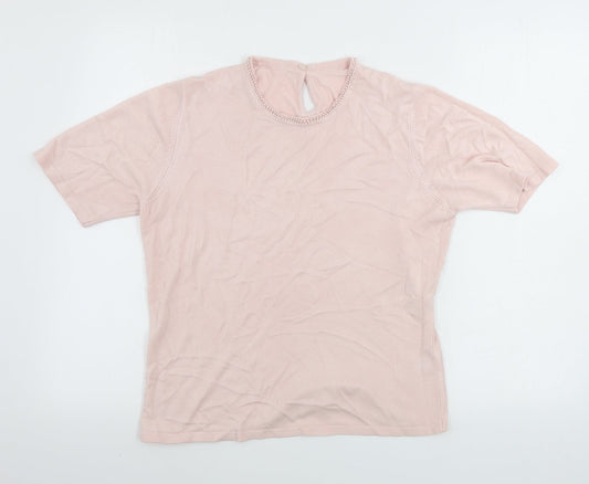 Marks and Spencer  Womens Pink   Pullover Jumper Size 14