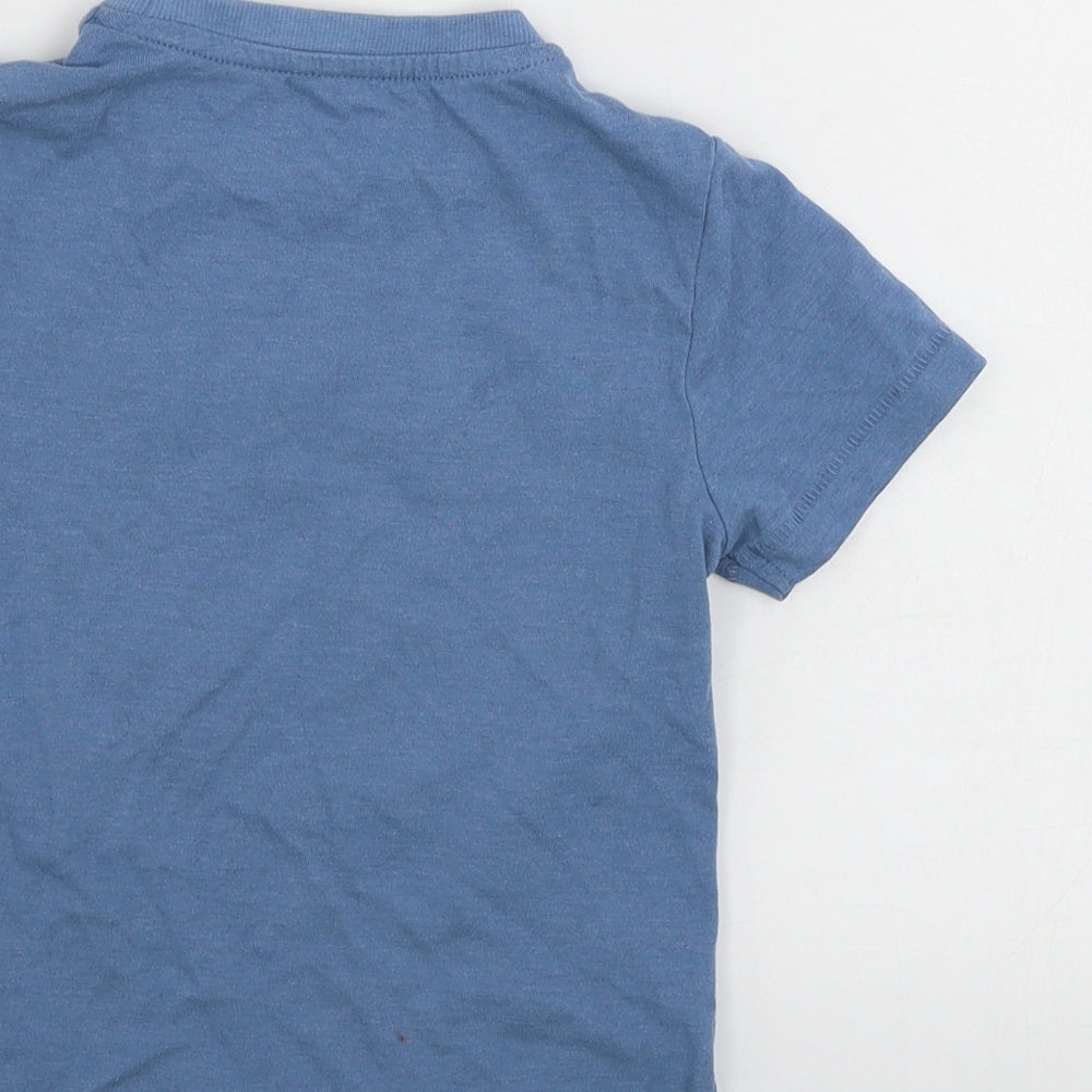 Marks and Spencer  Boys Blue   Basic T-Shirt Size 2 Years