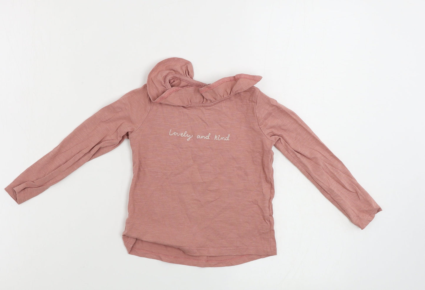 TU Girls Pink   Basic T-Shirt Size 2-3 Years