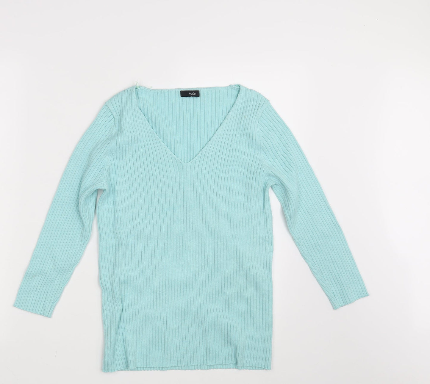 M & Co. Womens Blue   Pullover Jumper Size 14
