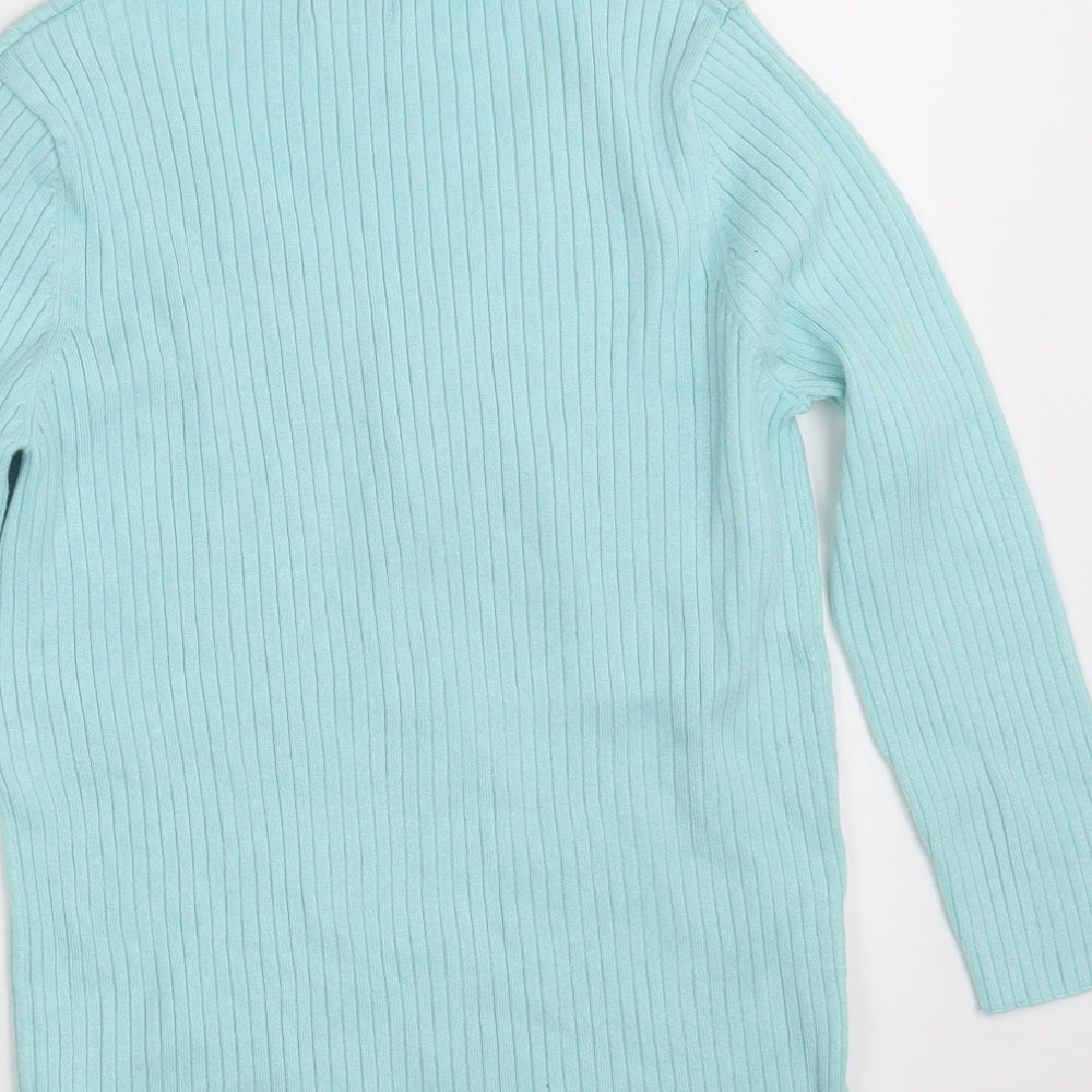 M & Co. Womens Blue   Pullover Jumper Size 14