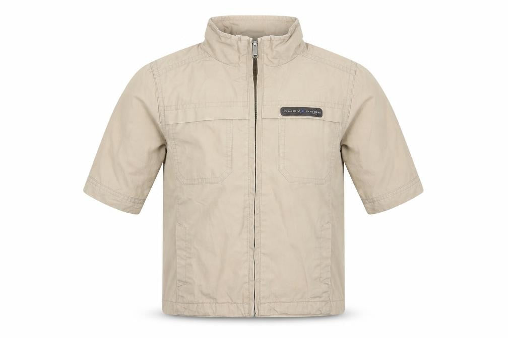 Chevognon Boys Beige   Jacket  Size 12 Months