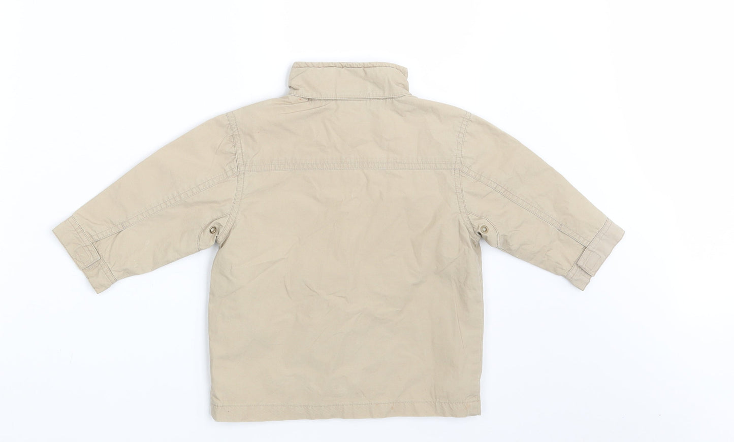 Chevognon Boys Beige   Jacket  Size 12 Months
