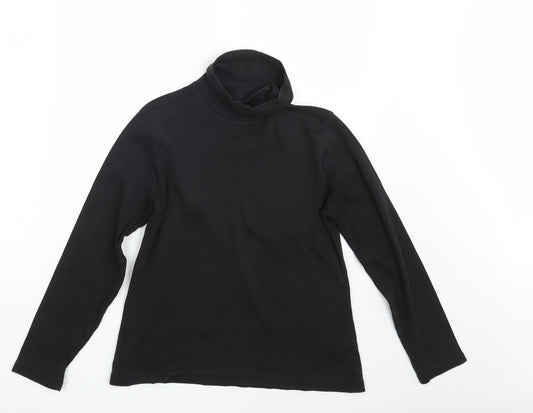 M&S Womens Black   Pullover Sweatshirt Size 10