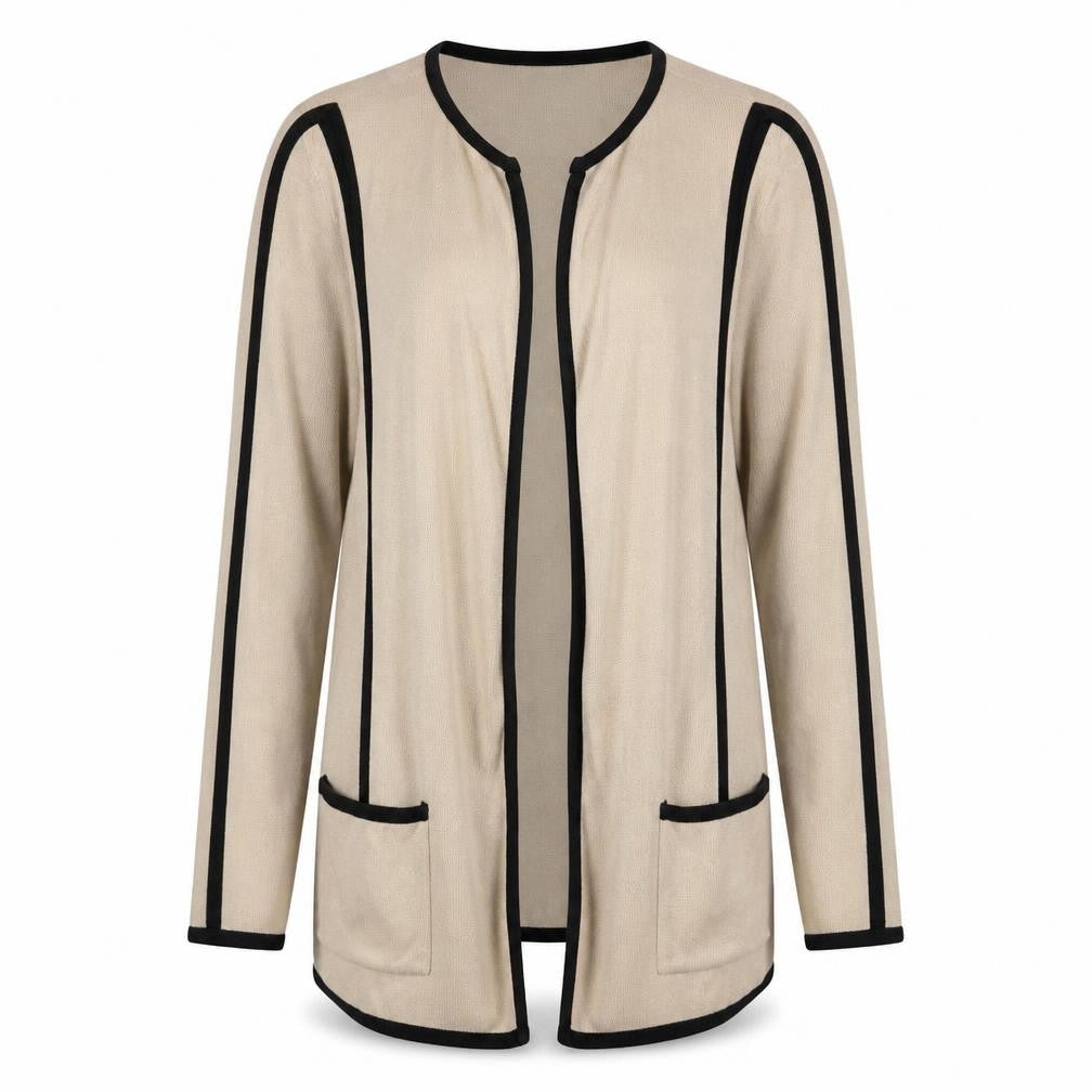 Dana Buchman Womens Beige  Rayon Wrap Jumper Size L