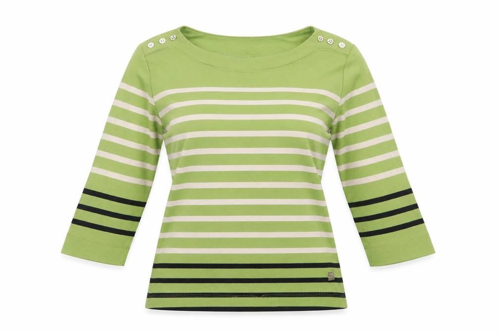 Tigi Womens Multicoloured Striped  Pullover Sweatshirt Size 10