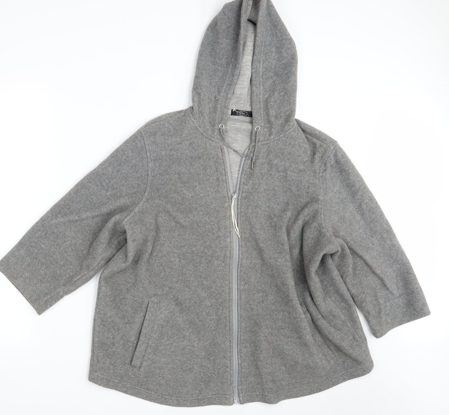 BM Womens Grey   Full Zip Jumper Size L