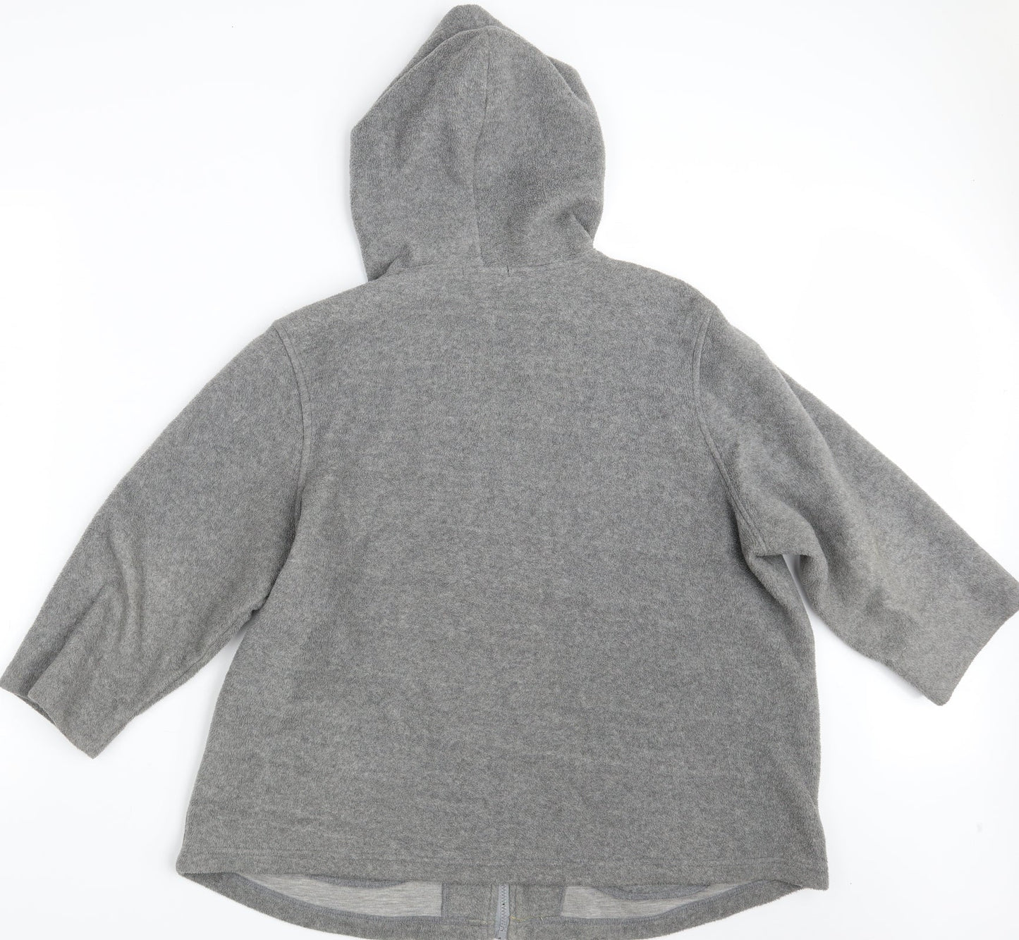 BM Womens Grey   Full Zip Jumper Size L