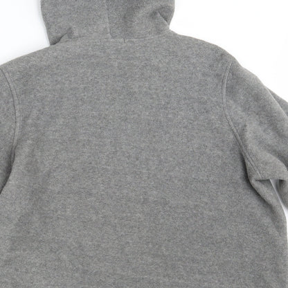 Bonmarché Womens Grey Full Zip Jumper Size L