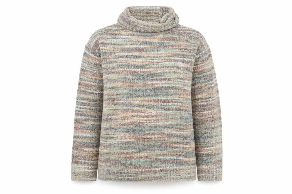 PARA Womens Multicoloured  Knit Pullover Jumper Size L