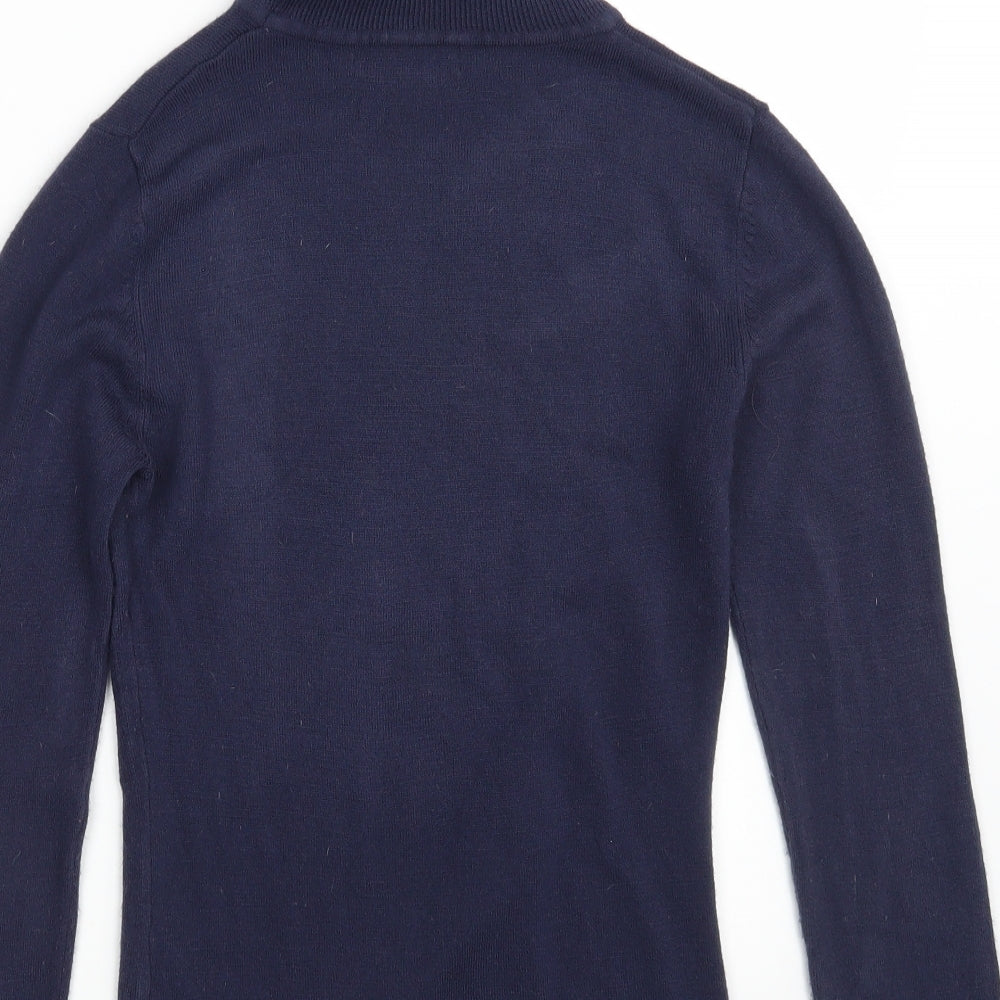 Atmosphere Womens Blue  Knit Pullover Jumper Size 8