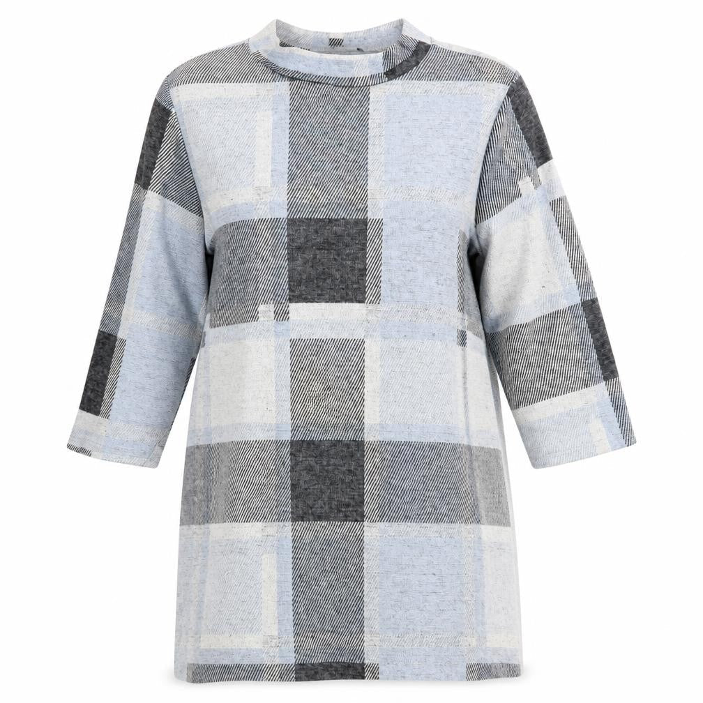 M & Co.  Womens Multicoloured Geometric  Pullover Sweatshirt Size 16