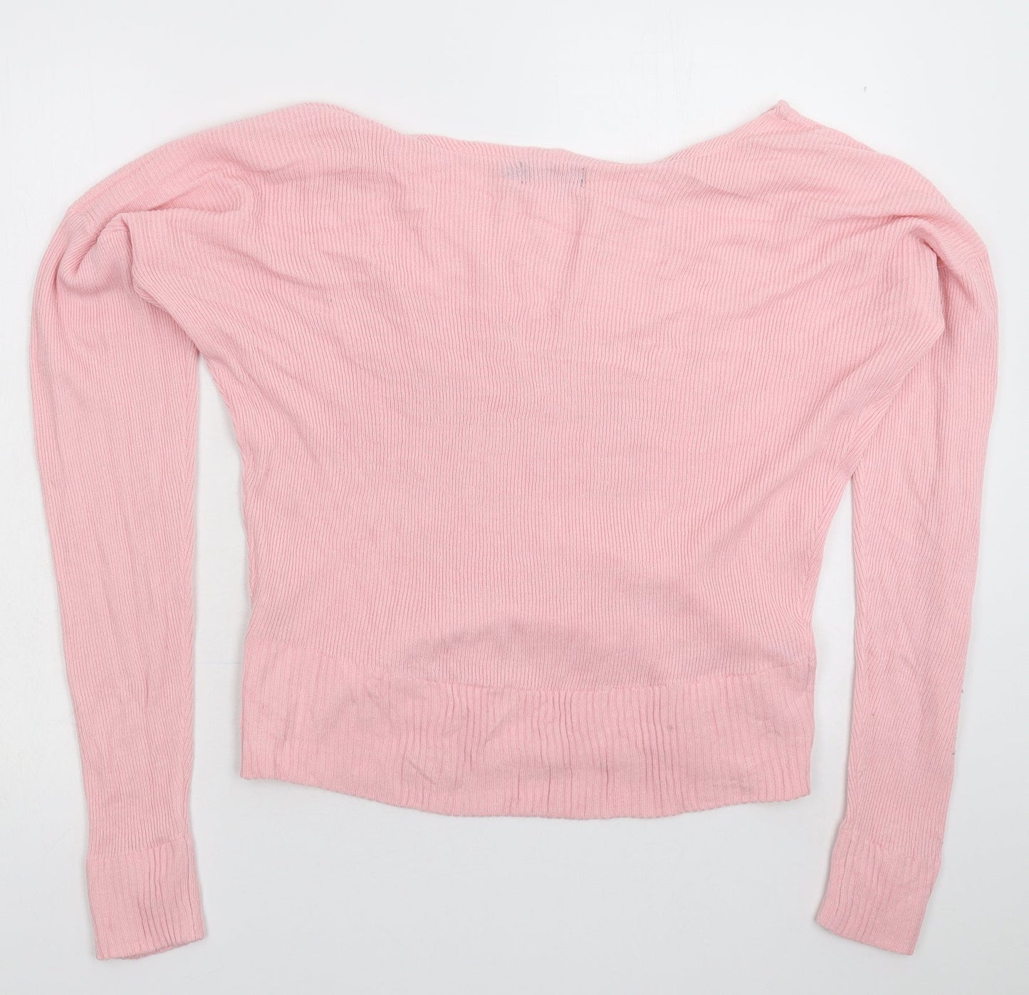 PRETTYLITTLETHING Womens Pink  Knit Pullover Jumper Size M