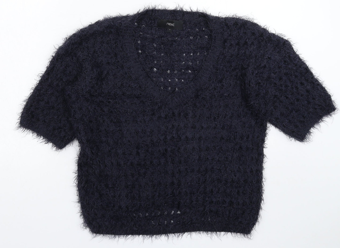 NEXT Womens Blue  Knit Pullover Jumper Size S