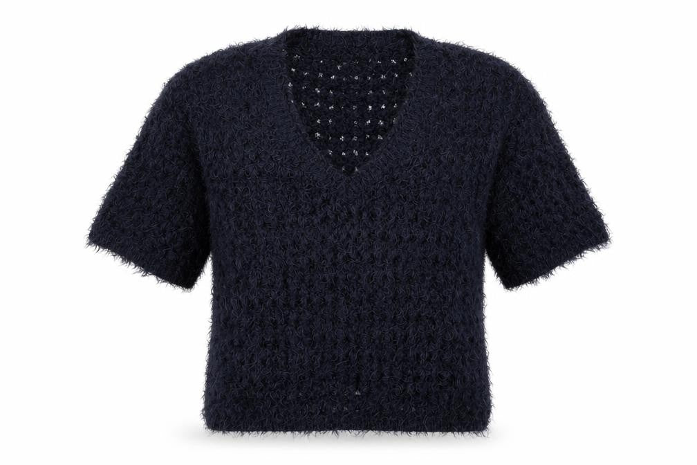 NEXT Womens Blue  Knit Pullover Jumper Size S