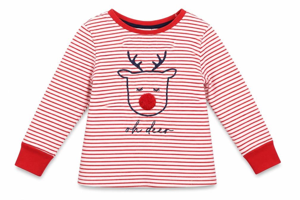 George Baby White Striped  Pullover Jumper Size 18-24 Months