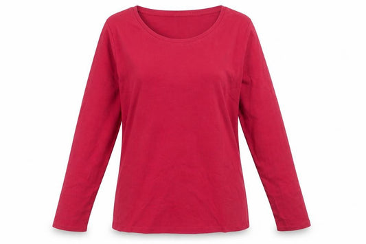 intuition Womens Red   Basic T-Shirt Size 10