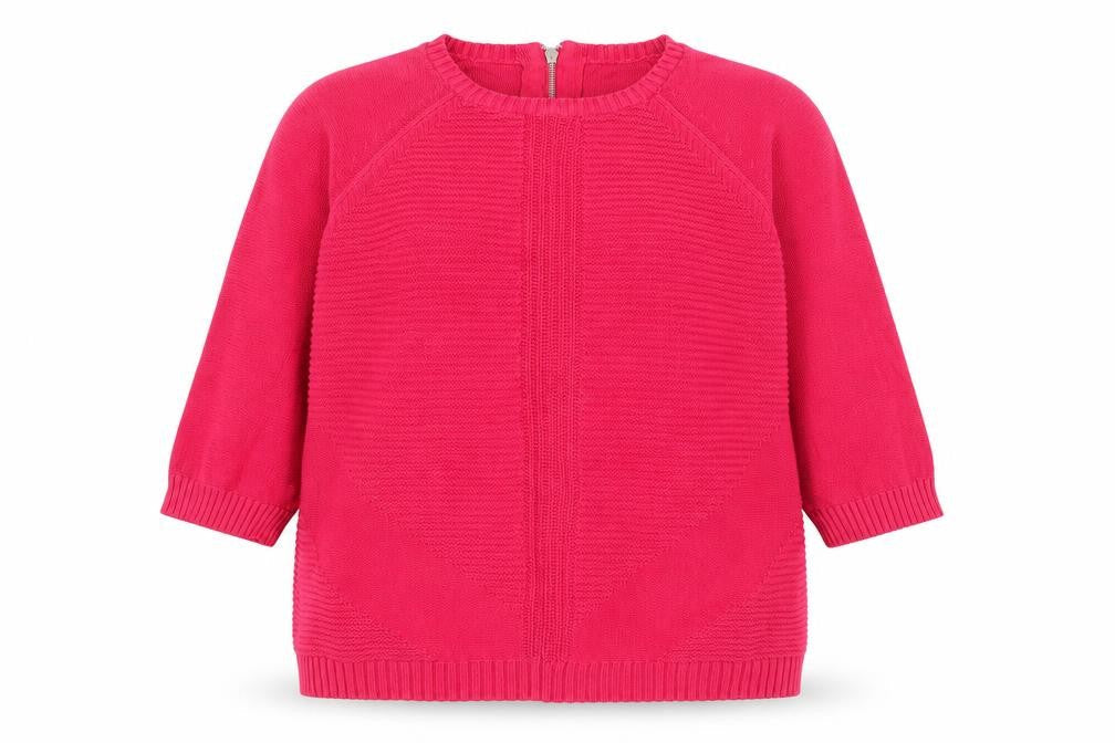 M&Co Womens Red   Pullover Jumper Size 18