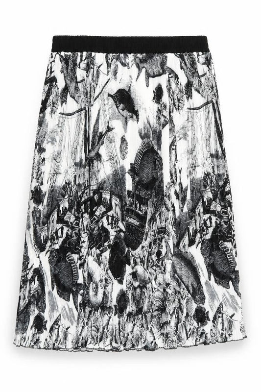 Emery Rose Womens Multicoloured Geometric  Flare Skirt Size XL  - Stretch waistband