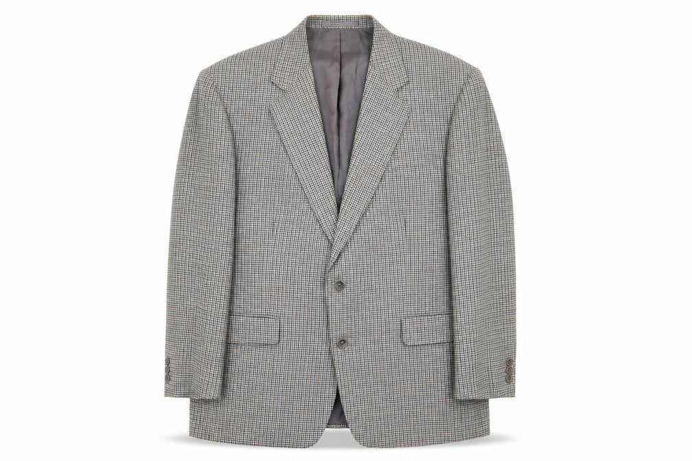 greenwoods Mens Multicoloured Houndstooth  Jacket Blazer Size 42